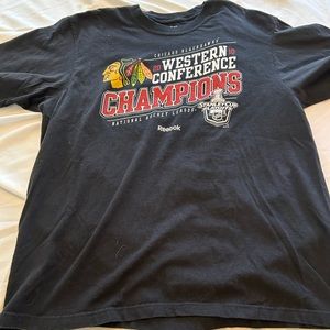 2010 western conference blackhawks shirt